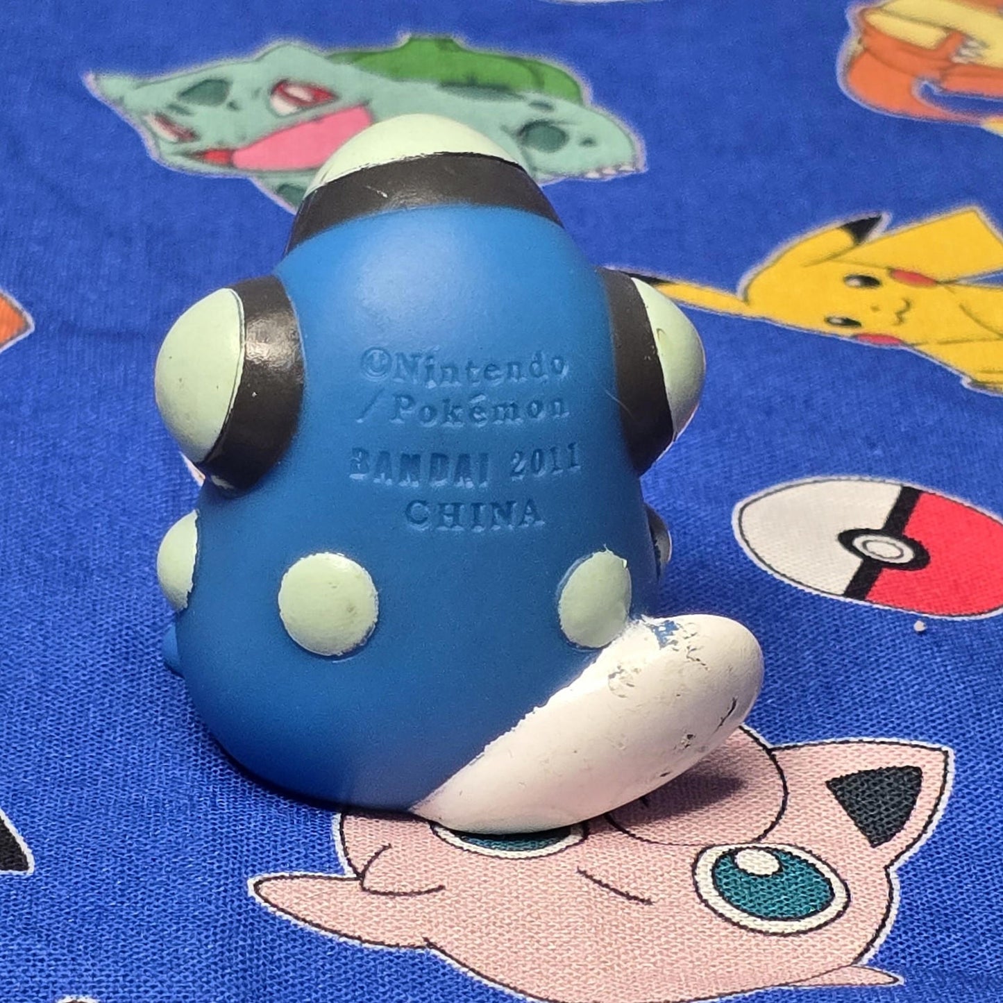 Pokemon Palpitoad Figure Finger Puppets 2011 Nintendo Bandai PVC Japan US Seller