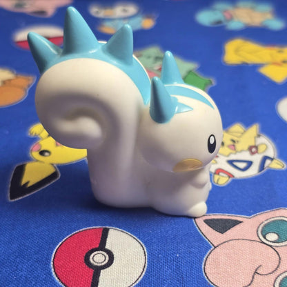 Pokemon Pachirisu Figure Finger Puppet 2006 Nintendo Bandai PVC Vintage Japan US