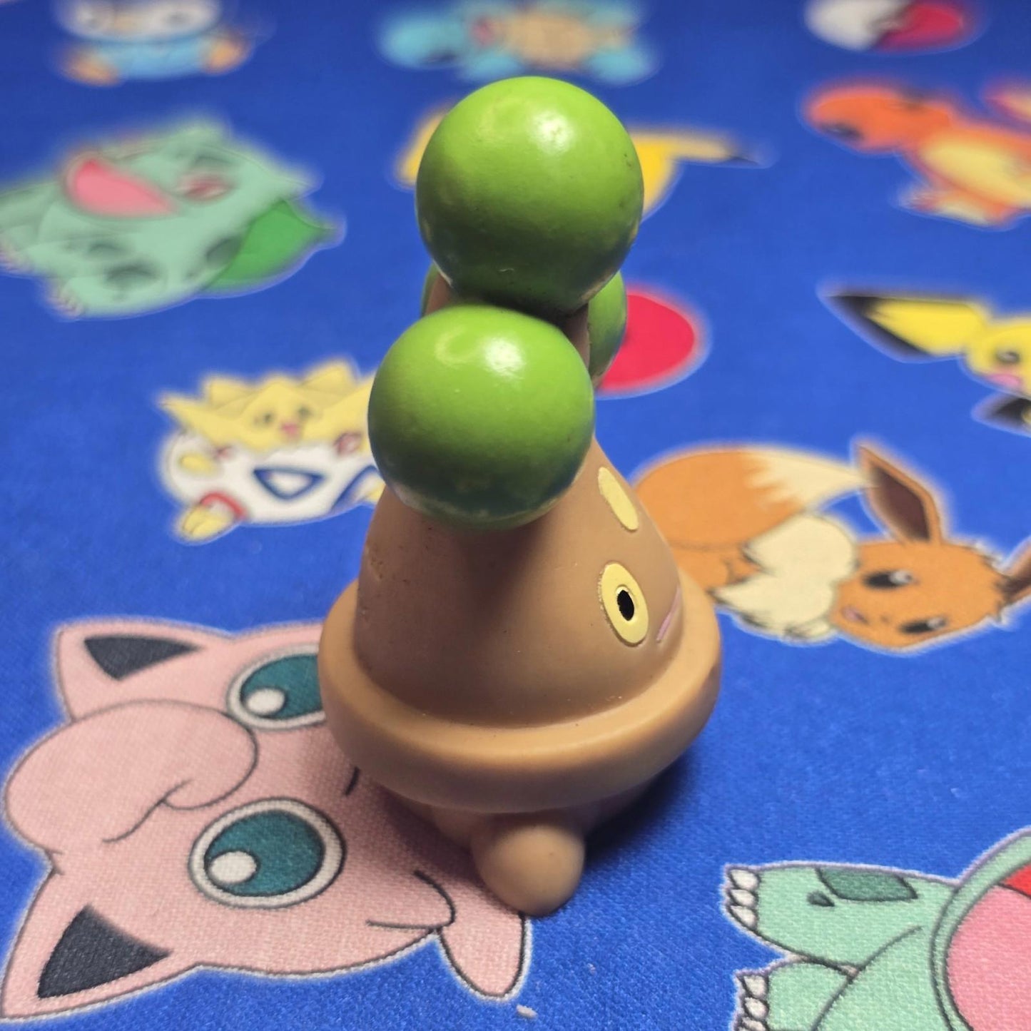 Pokemon Bonsly Figure Finger Puppet 2005 Nintendo Bandai PVC Japan USA Seller