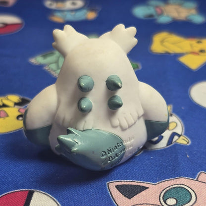 Pokemon Abomasnow Figure Finger Puppet 2009 Nintendo Bandai PVC Japan USA Seller