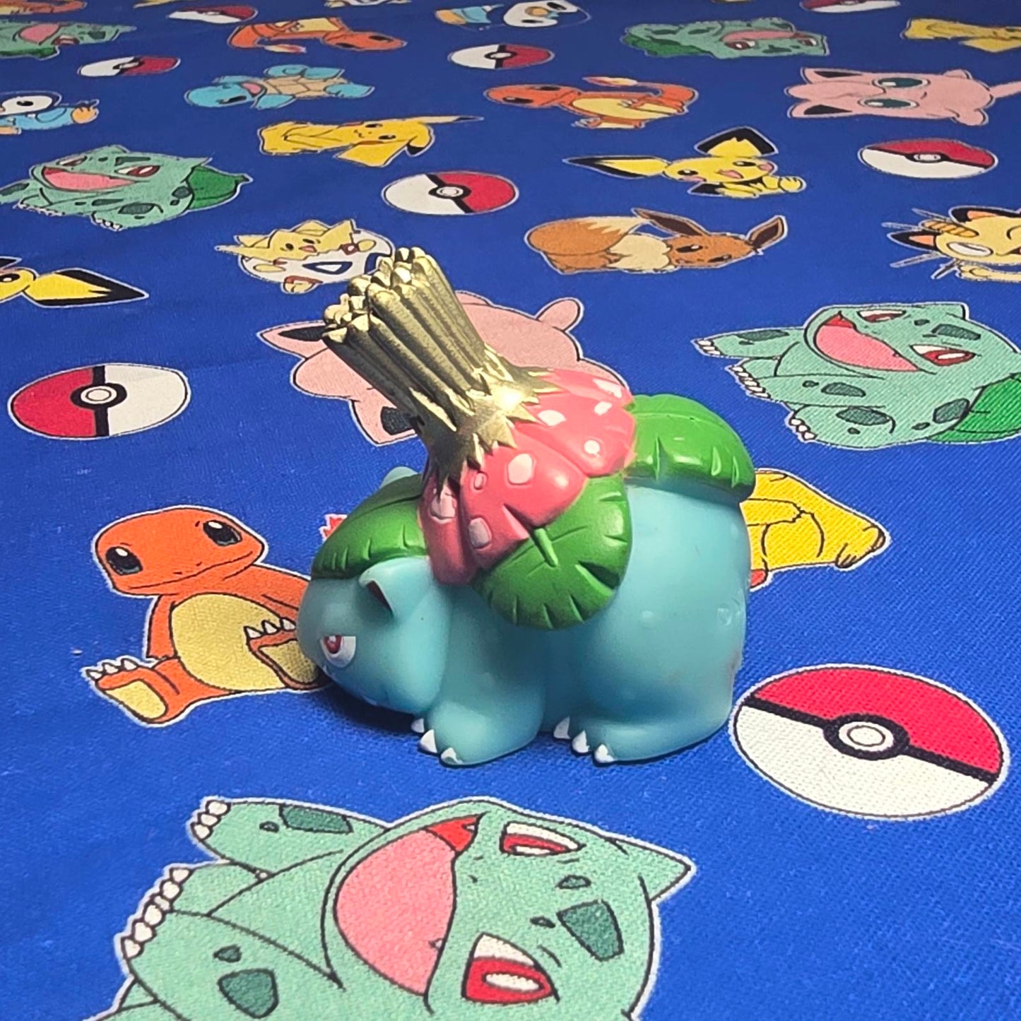 Pokemon Venusaur Figure Finger Puppet 2006 Nintendo Bandai PVC Japan USA Seller