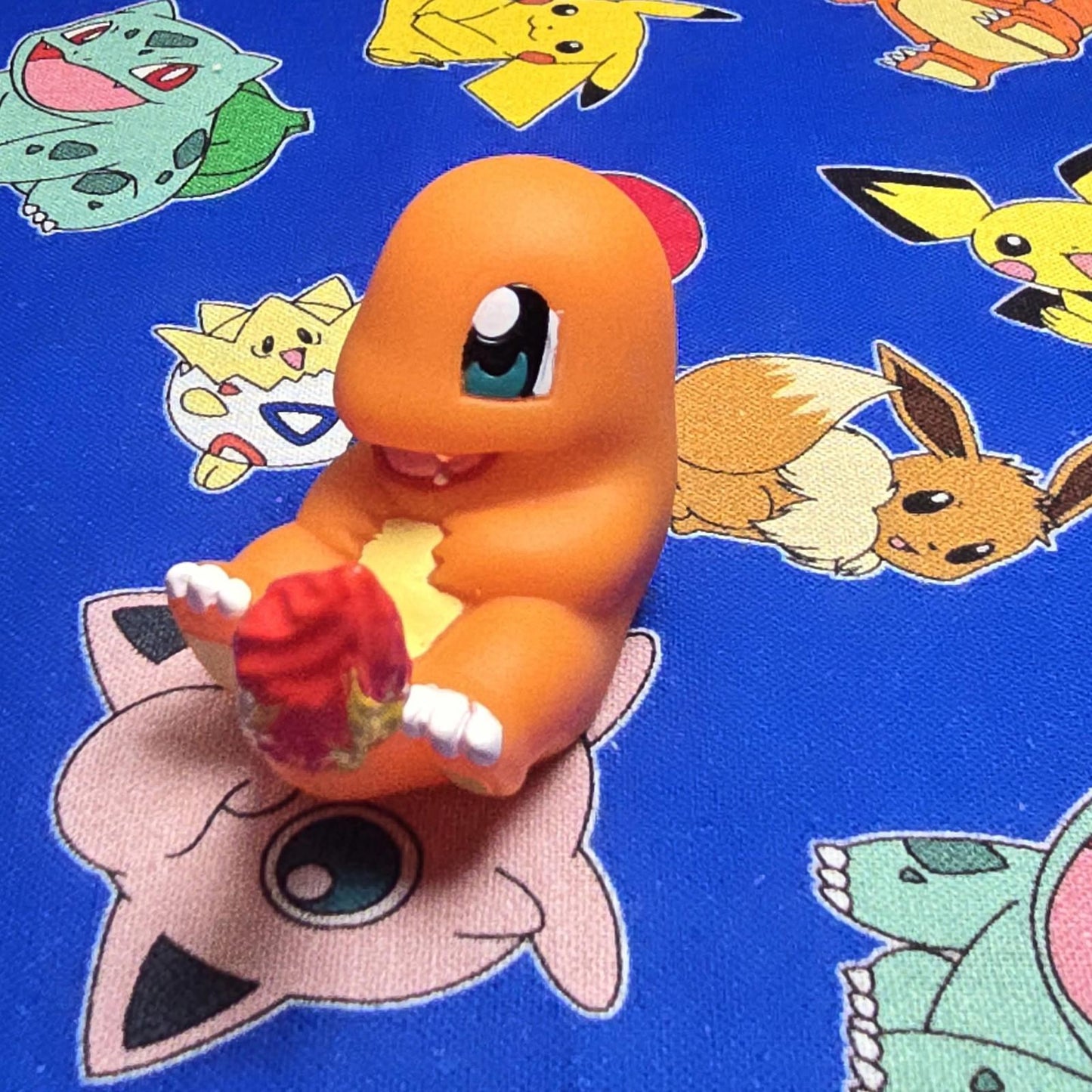 Pokemon Charmander Figure Finger Puppet 2013 Nintendo Bandai PVC Japan US Seller