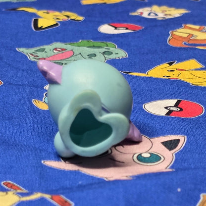 Pokemon Wooper Figure Finger Puppet 2000 Nintendo Bandai PVC Vintage Japan USA