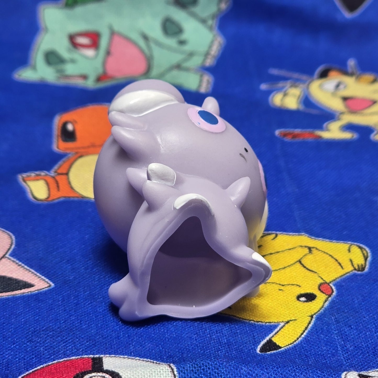 Pokemon Espurr Figure Finger Puppet 2013 Nintendo Bandai PVC Japan USA Seller