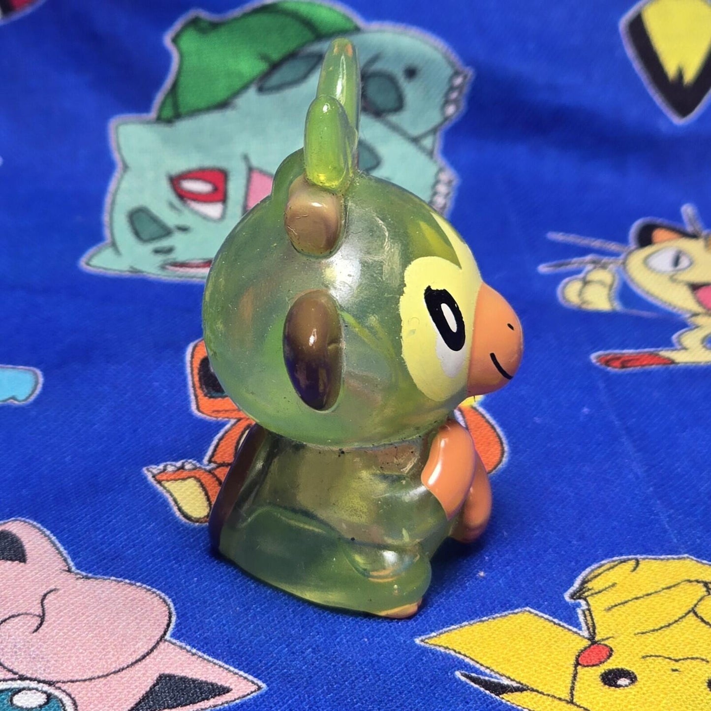 Pokemon Grookey Clear Figure Finger Puppet 2019 Nintendo Bandai Japan USA Seller