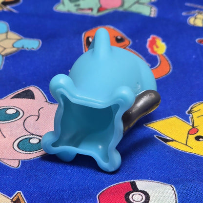 Pokemon Wobbuffet Figure Finger Puppet 2013 Nintendo Bandai Japan PVC USA Seller