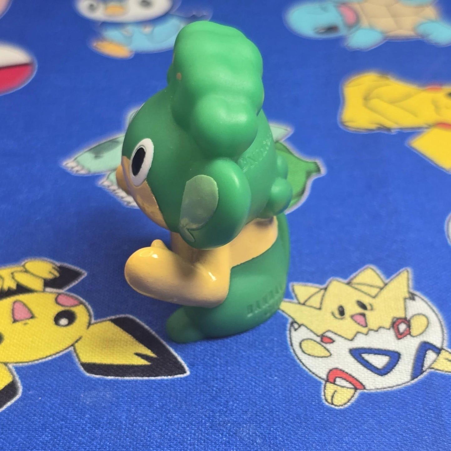 Pokemon Pansage Figure Finger Puppet 2010 Nintendo Bandai PVC Japan USA Seller