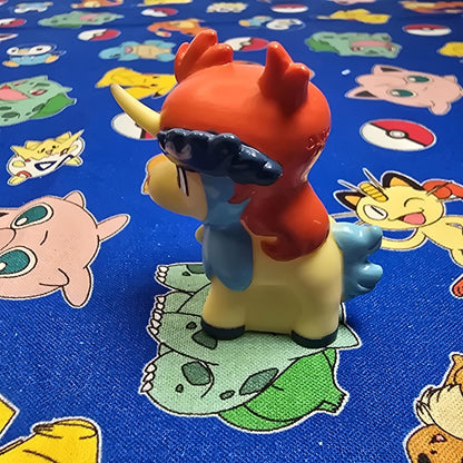 Pokemon Keldeo Figure Finger Puppet 2012 Nintendo Bandai PVC Japan USA Seller