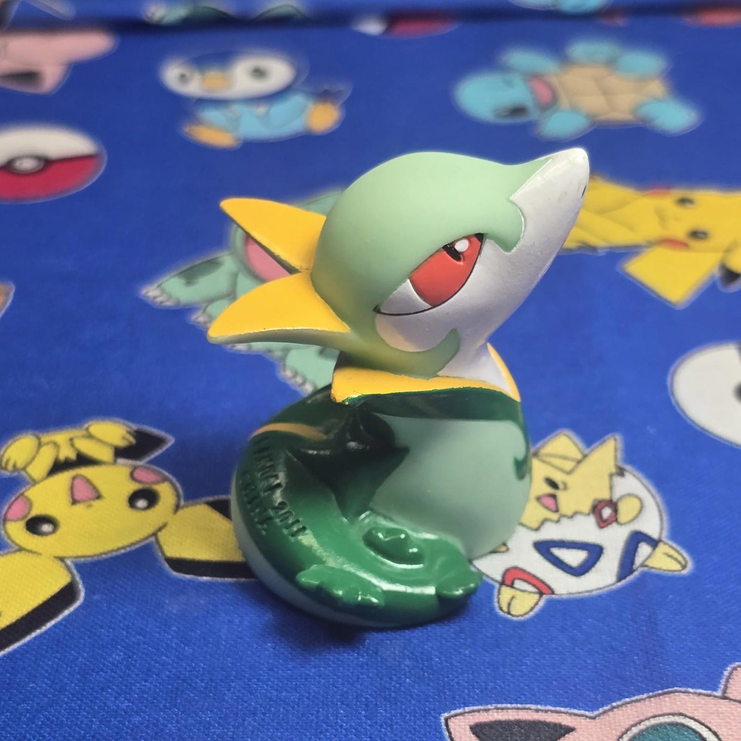 Pokemon Serperior Figure Finger Puppet 2011 Nintendo Bandai PVC Japan USA Seller