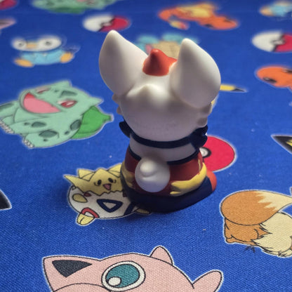 Pokemon Cinderace Figure Finger Puppet 2022 Nintendo Bandai PVC Japan USA Toy