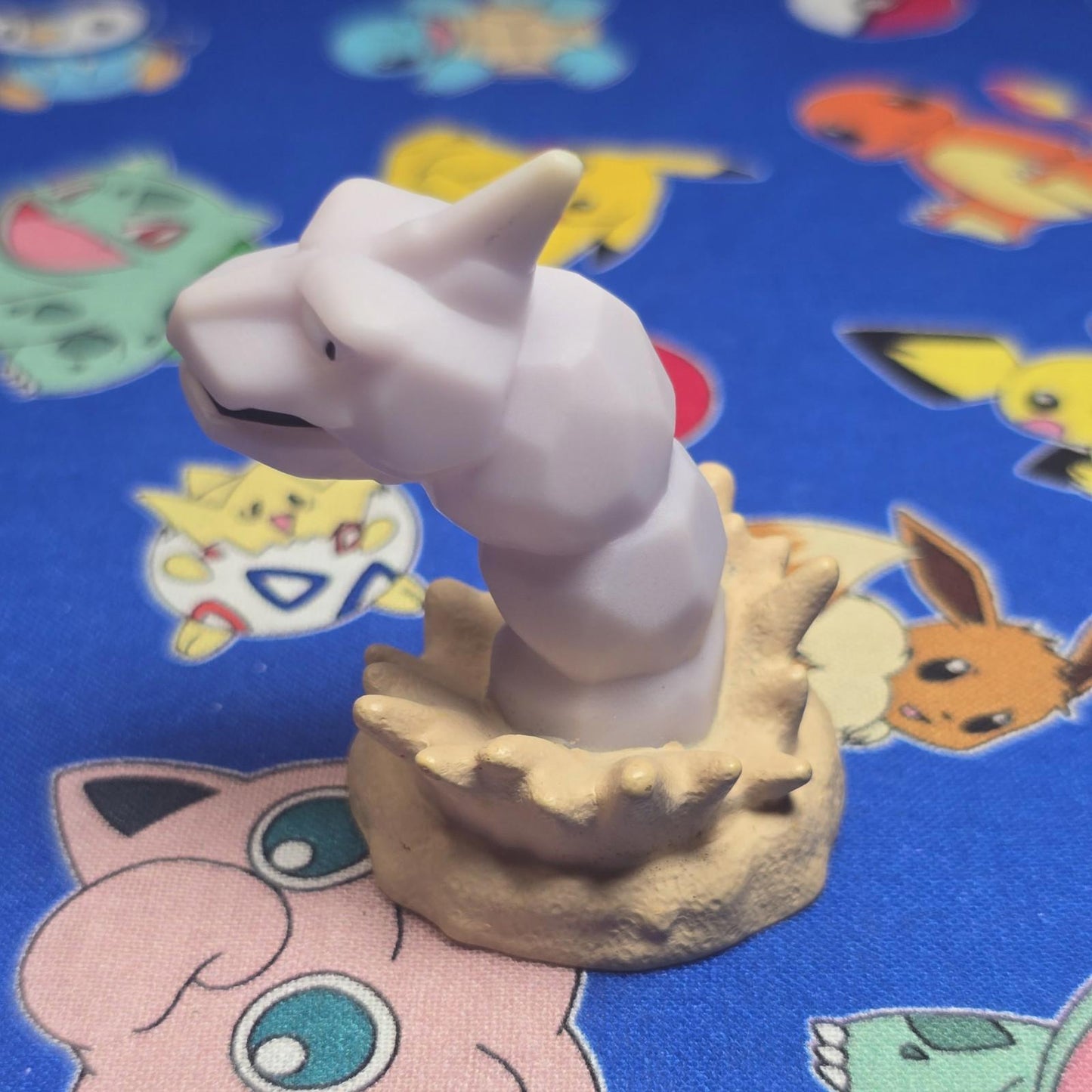 Pokemon Onix Figure Finger Puppet 2006 Nintendo Bandai PVC Vintage Japan USA