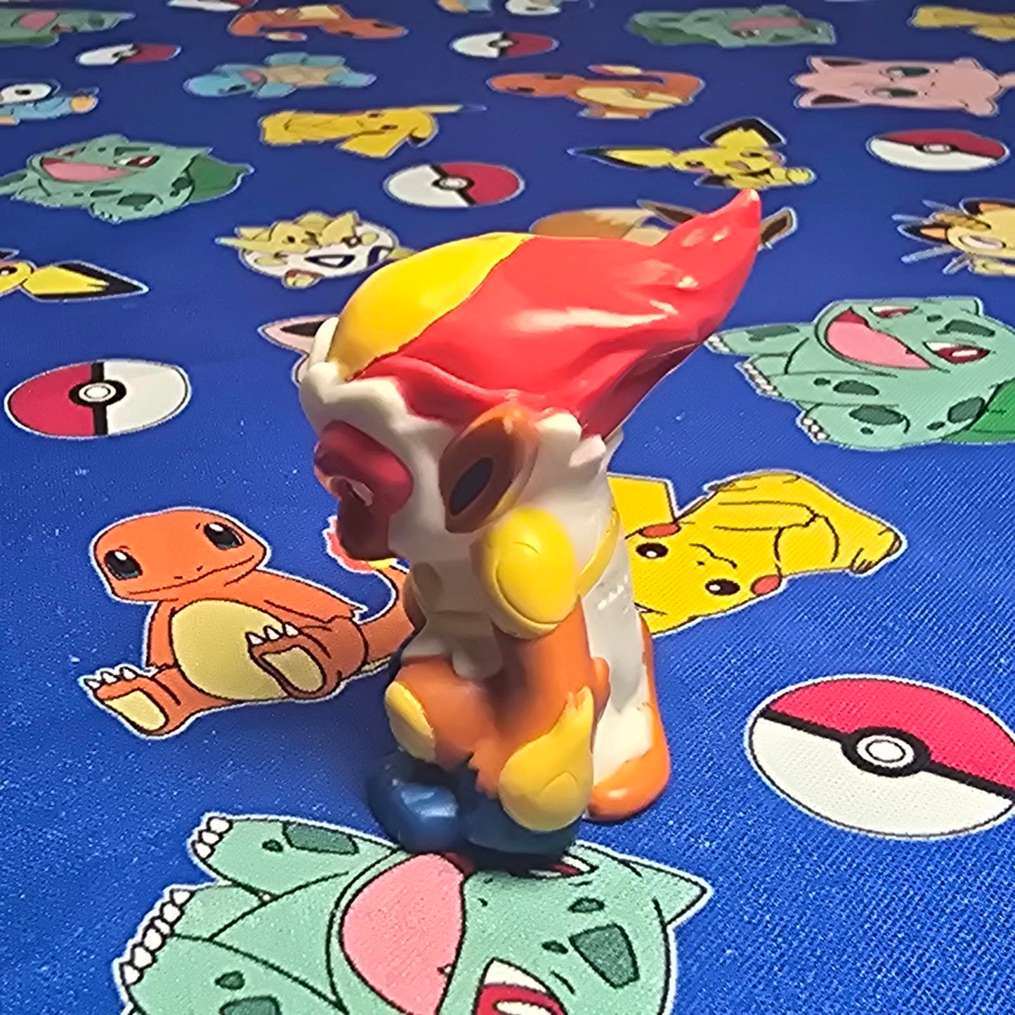 Pokemon Infernape Figure Finger Puppet 2007 Nintendo Bandai PVC Japan USA Seller