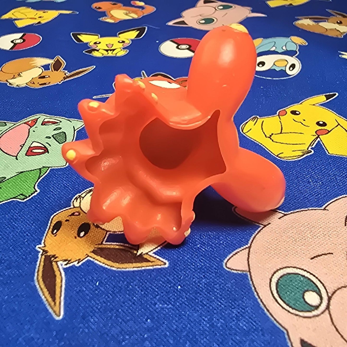 Pokemon Octillery Figure Finger Puppet 2000 Nintendo Bandai PVC Vintage Japan US