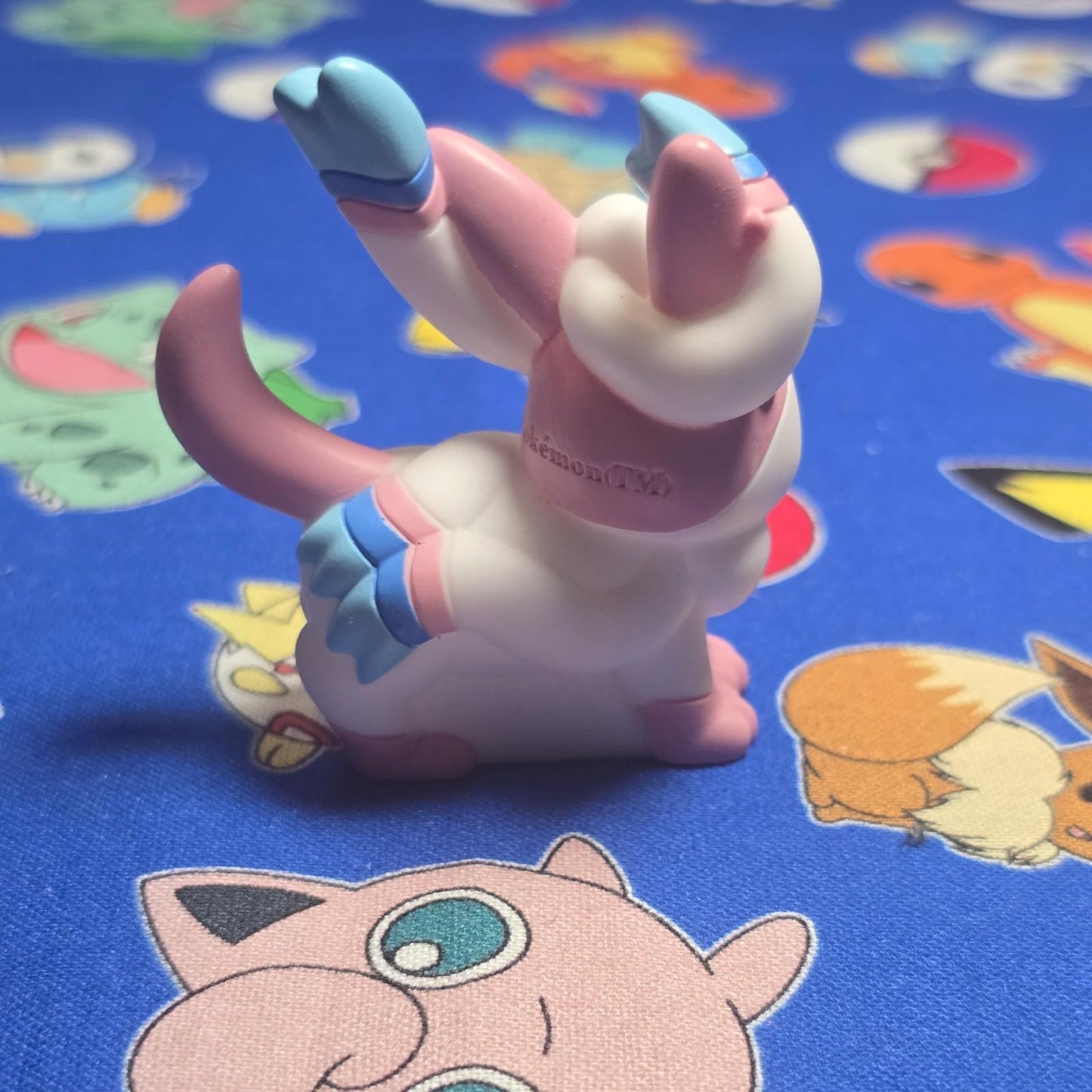 Pokemon Sylveon Figure Finger Puppet 2022 Nintendo Bandai PVC Japan USA Seller
