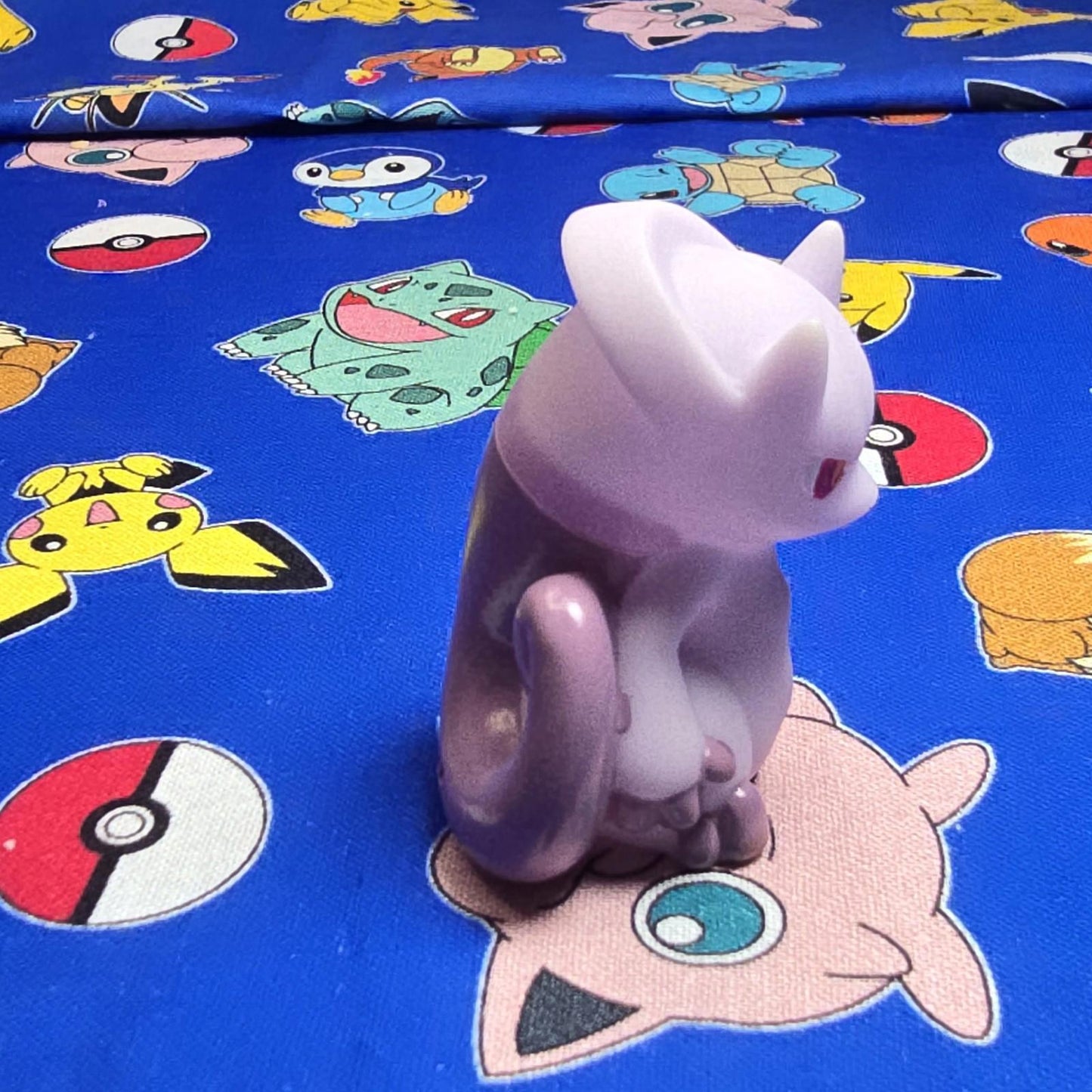 Pokemon Mewtwo Y Figure Finger Puppet 2013 Nintendo Bandai PVC Japan USA Seller