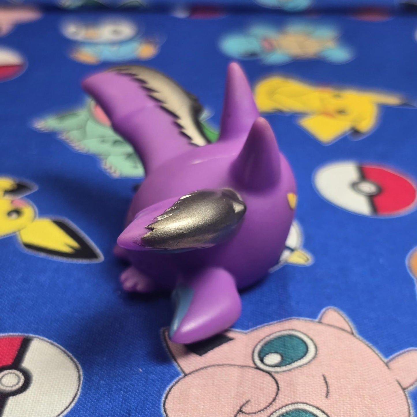 Pokemon Crobat Figure Finger Puppet 2006 Nintendo PVC Japan Bandai USA Seller