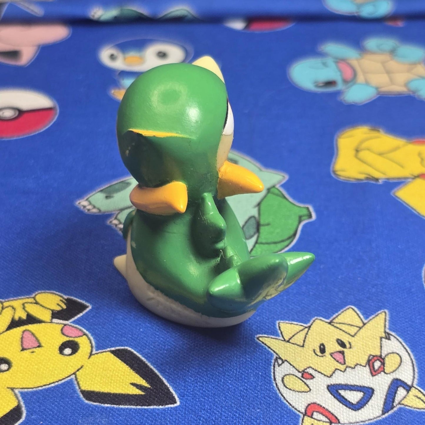 Pokemon Servine Figure Finger Puppet 2010 Nintendo Bandai PVC Japan USA Seller