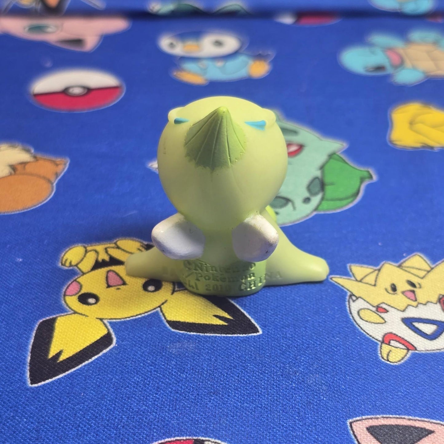 Pokemon Celebi Figure Finger Puppet 2010 Nintendo Bandai PVC Japan USA Seller