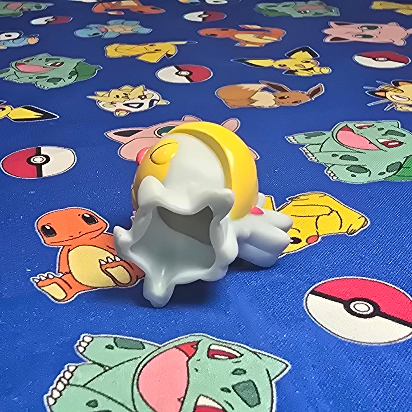Pokemon Uxie Figure Finger Puppet 2007 Nintendo Bandai PVC Vintage Japan in USA