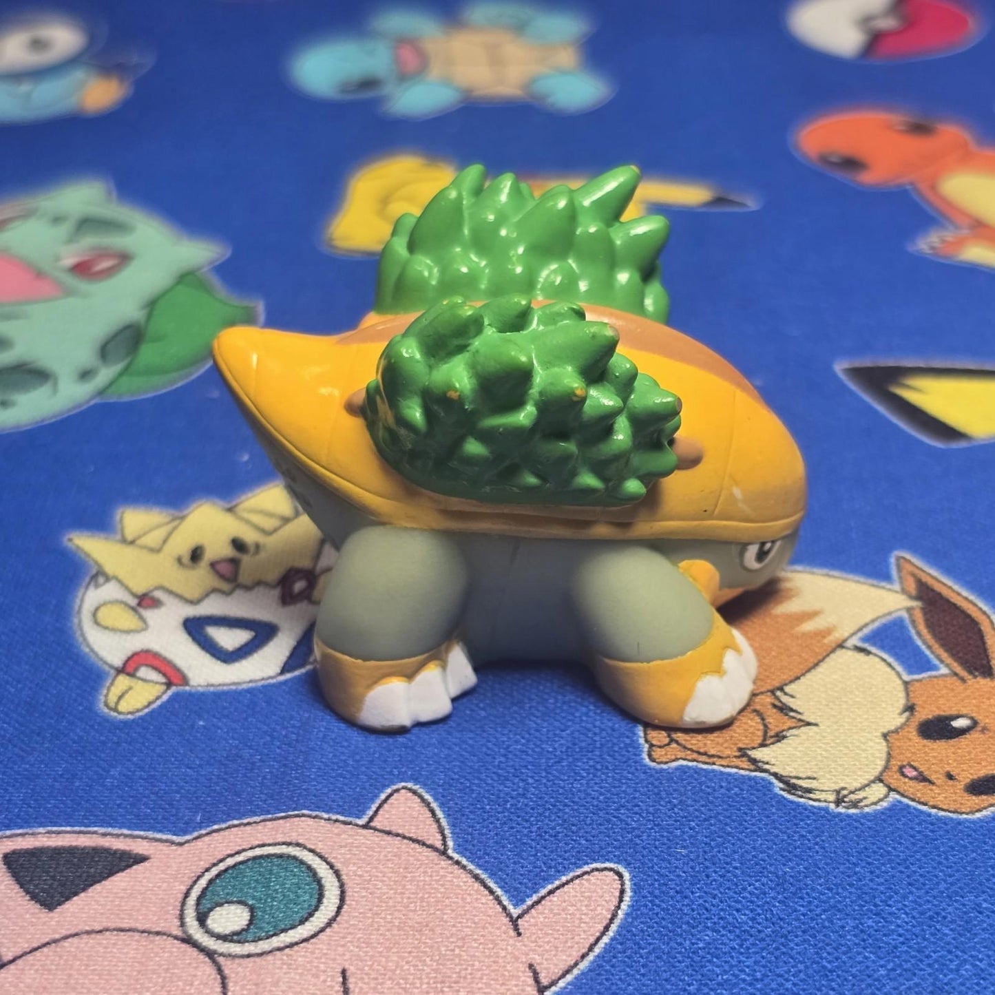 Pokemon Grotle Figure Finger Puppet 2008 Nintendo Bandai Japan PVC USA Seller
