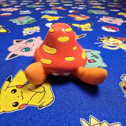 Pokemon Parasect Figure Finger Puppet 1998 Nintendo Bandai Vintage PVC Japan USA