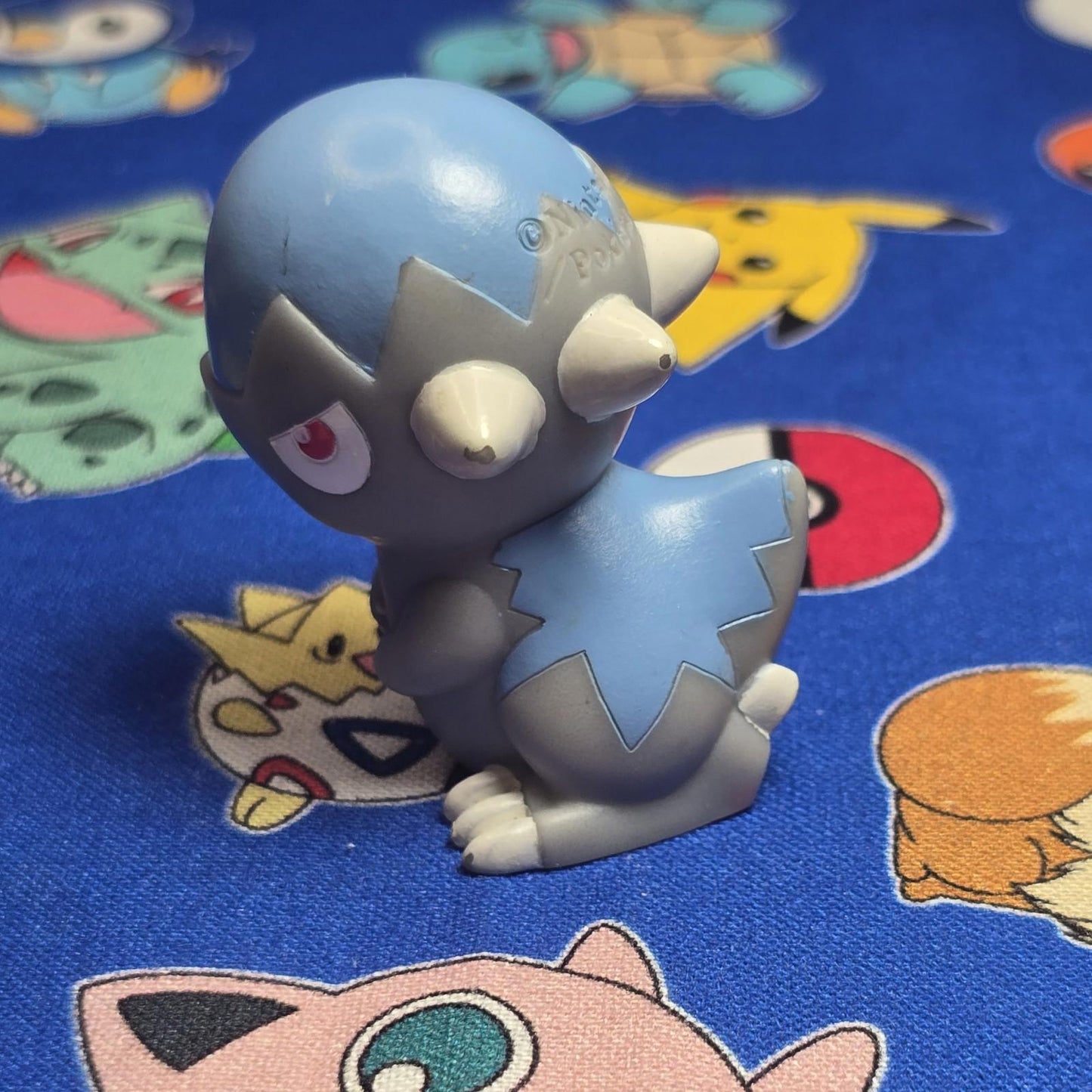 Pokemon Cranidos Figure Finger Puppet 2006 Nintendo Bandai PVC Vintage Japan USA
