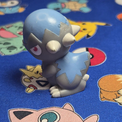 Pokemon Cranidos Figure Finger Puppet 2006 Nintendo Bandai PVC Vintage Japan USA