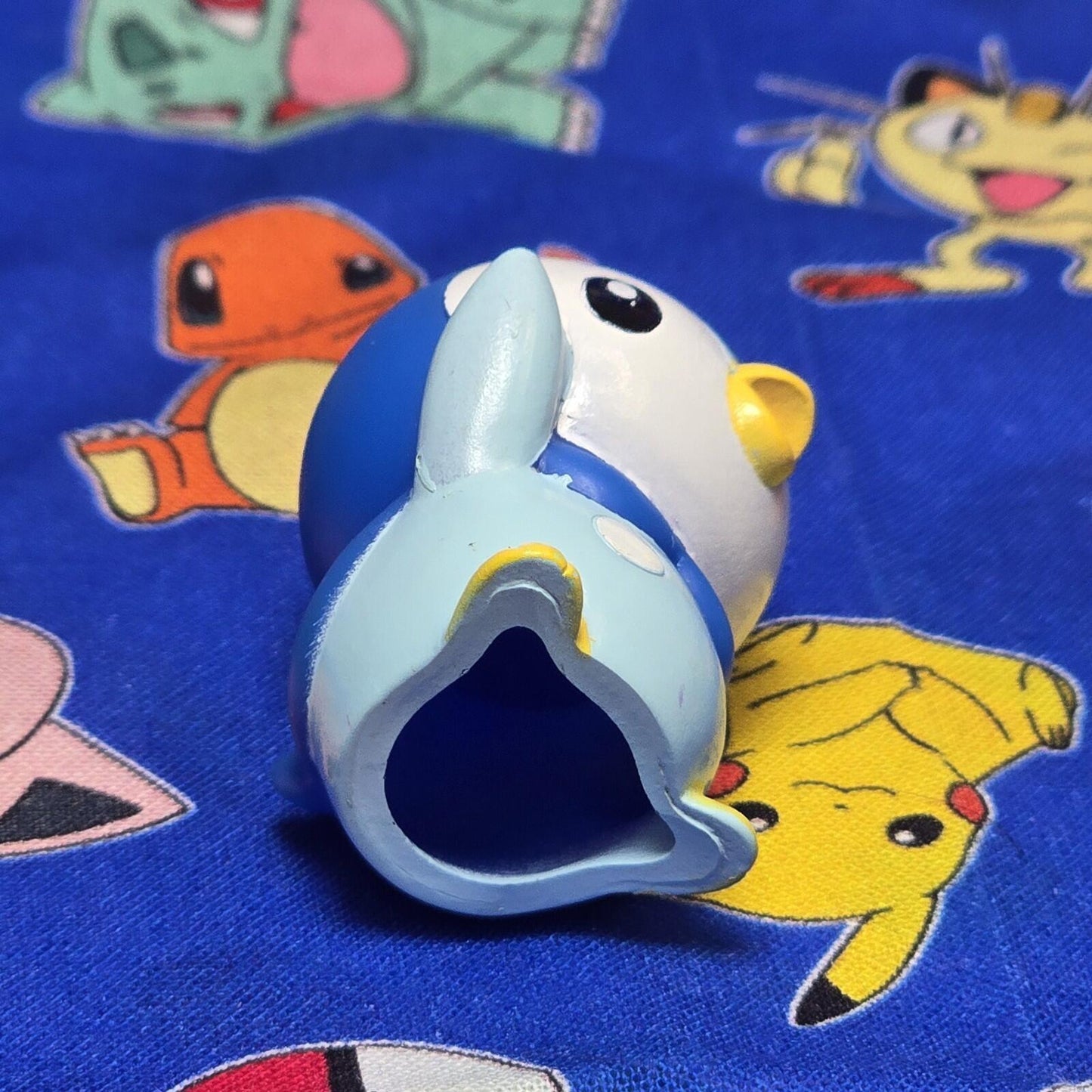Pokemon Piplup Figure Finger Puppet B 2020 Nintendo Bandai PVC Japan USA Seller