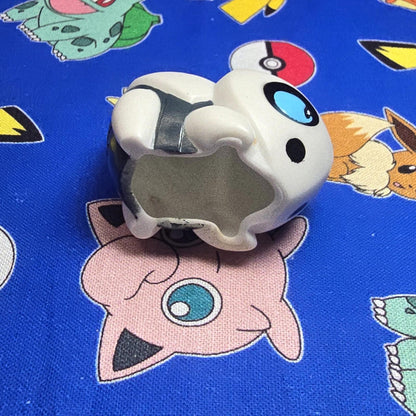 Pokemon Aron Figure Finger Puppet 2006 Nintendo Bandai PVC Vintage Japan USA