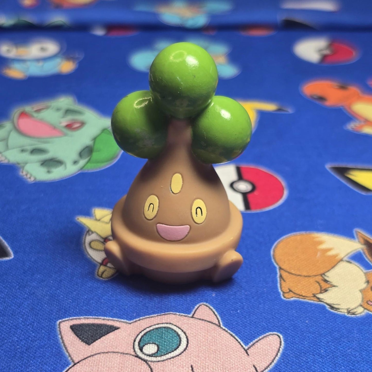 Pokemon Bonsly Figure Finger Puppet 2005 Nintendo Bandai PVC Japan USA Seller