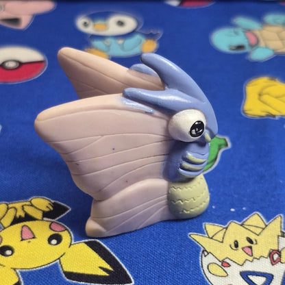 Pokemon Venomoth Dark Figure Finger Puppet 1998 Nintendo Bandai PVC Vintage USA