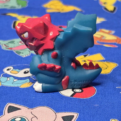 Pokemon Druddigon Figure Finger Puppet 2012 Nintendo Bandai PVC Vintage Japan US