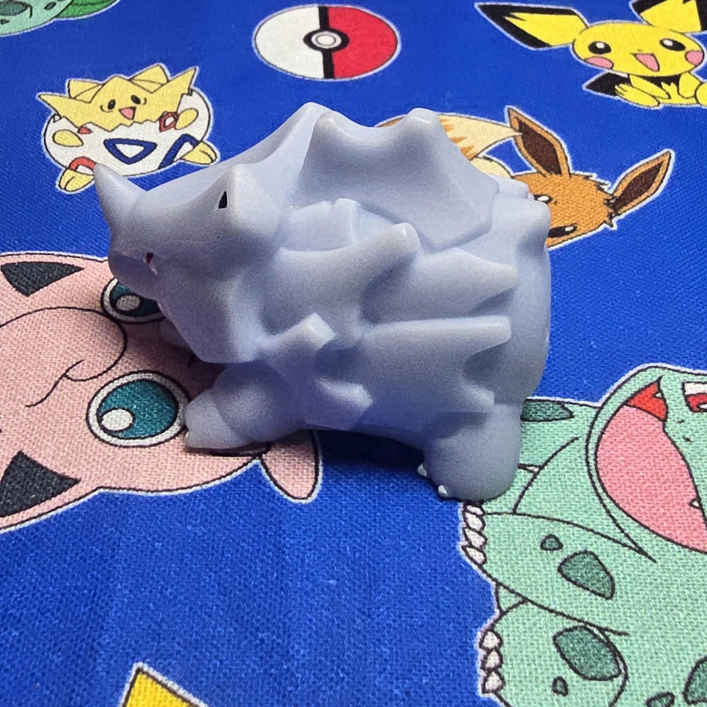 Pokemon Rhyhorn Figure Finger Puppet 2013 Nintendo Bandai PVC Japan US Seller