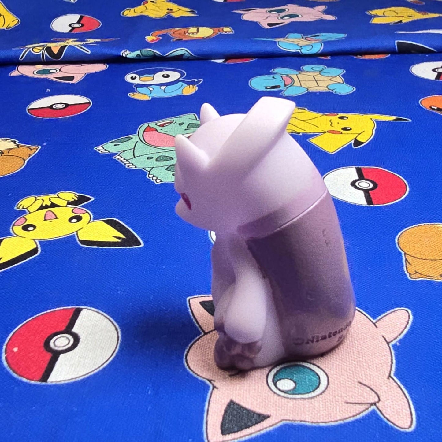 Pokemon Mewtwo Y Figure Finger Puppet 2013 Nintendo Bandai PVC Japan USA Seller