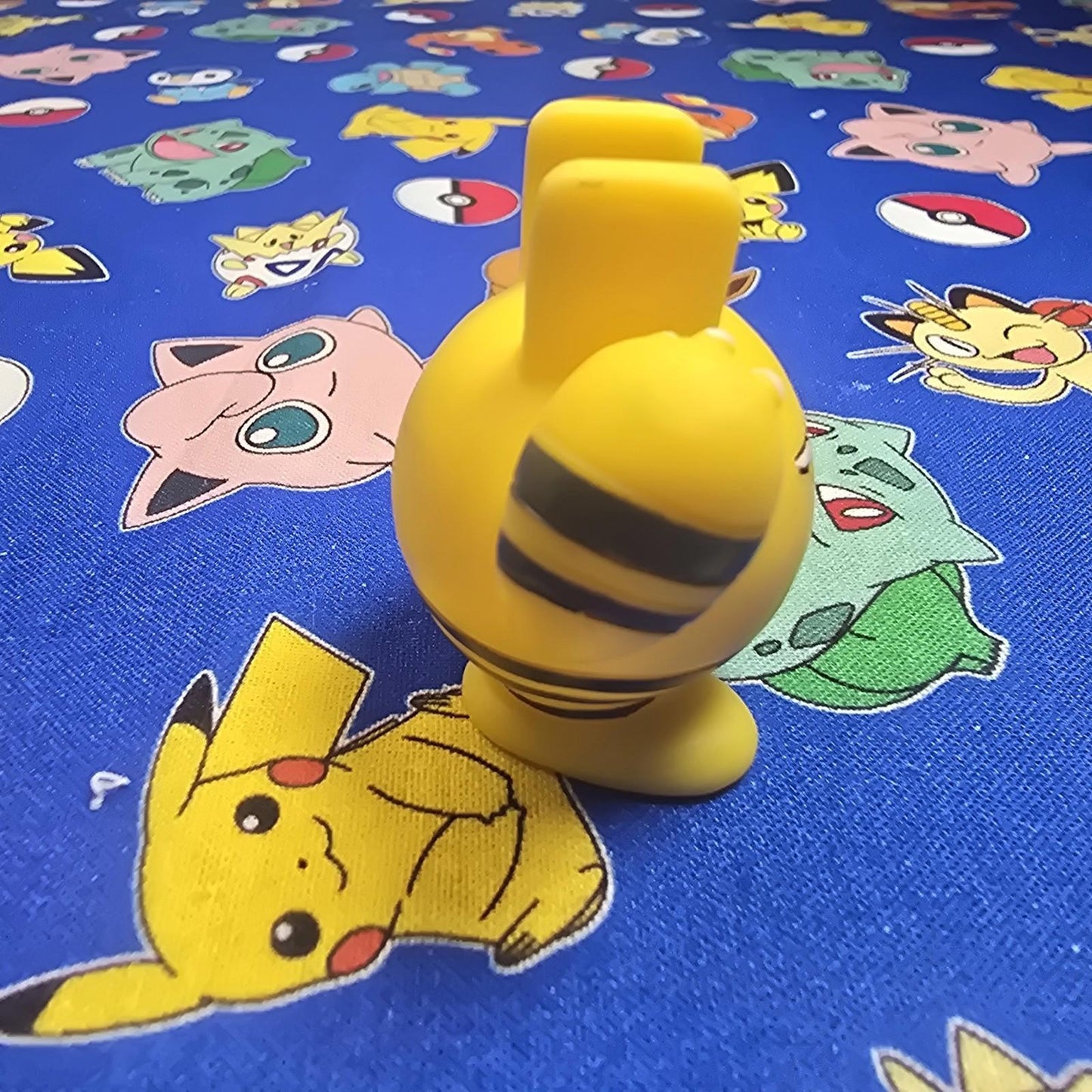 Pokemon Elekid Figure Finger Puppet 1999 Nintendo Bandai PVC Vintage Japan USA