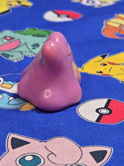 Pokemon Ditto Figure Finger Puppet 1997 Nintendo Bandai PVC Vintage Japan USA