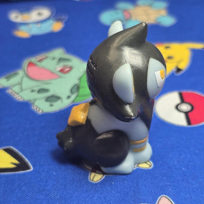 Pokemon Luxio Figure Finger Puppet 2006 Nintendo Bandai PVC Vintage Japan USA