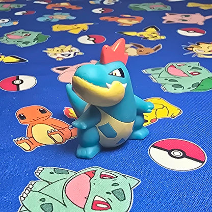 Pokemon Crocnaw Figure Finger Puppets 2010 Nintendo Bandai PVC Japan USA Seller