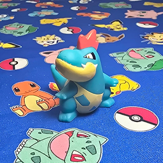 Pokemon Crocnaw Figure Finger Puppets 2010 Nintendo Bandai PVC Japan USA Seller
