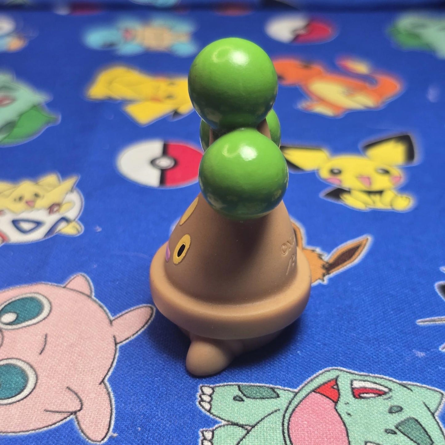 Pokemon Bonsly Figure Finger Puppet 2007 Nintendo Bandai Japan USA Seller
