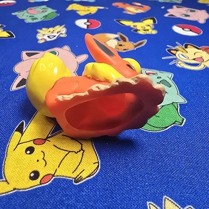 Pokemon Flareon Figure Finger Puppet 2013 Nintendo Bandai Japan PVC USA Seller