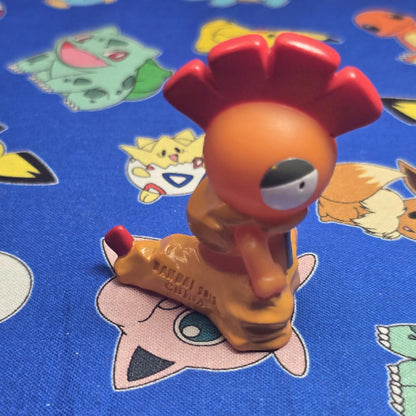 Pokemon Scrafty Figure Finger Puppet 2012 Nintendo Bandai PVC Japan USA Seller