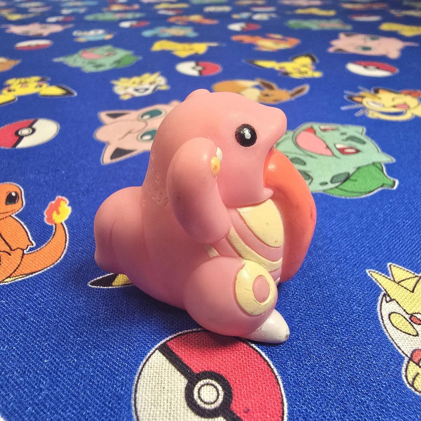 Pokemon Lickitung Figure Finger Puppet 1997 Bandai Nintendo Vintage Japan USA 2