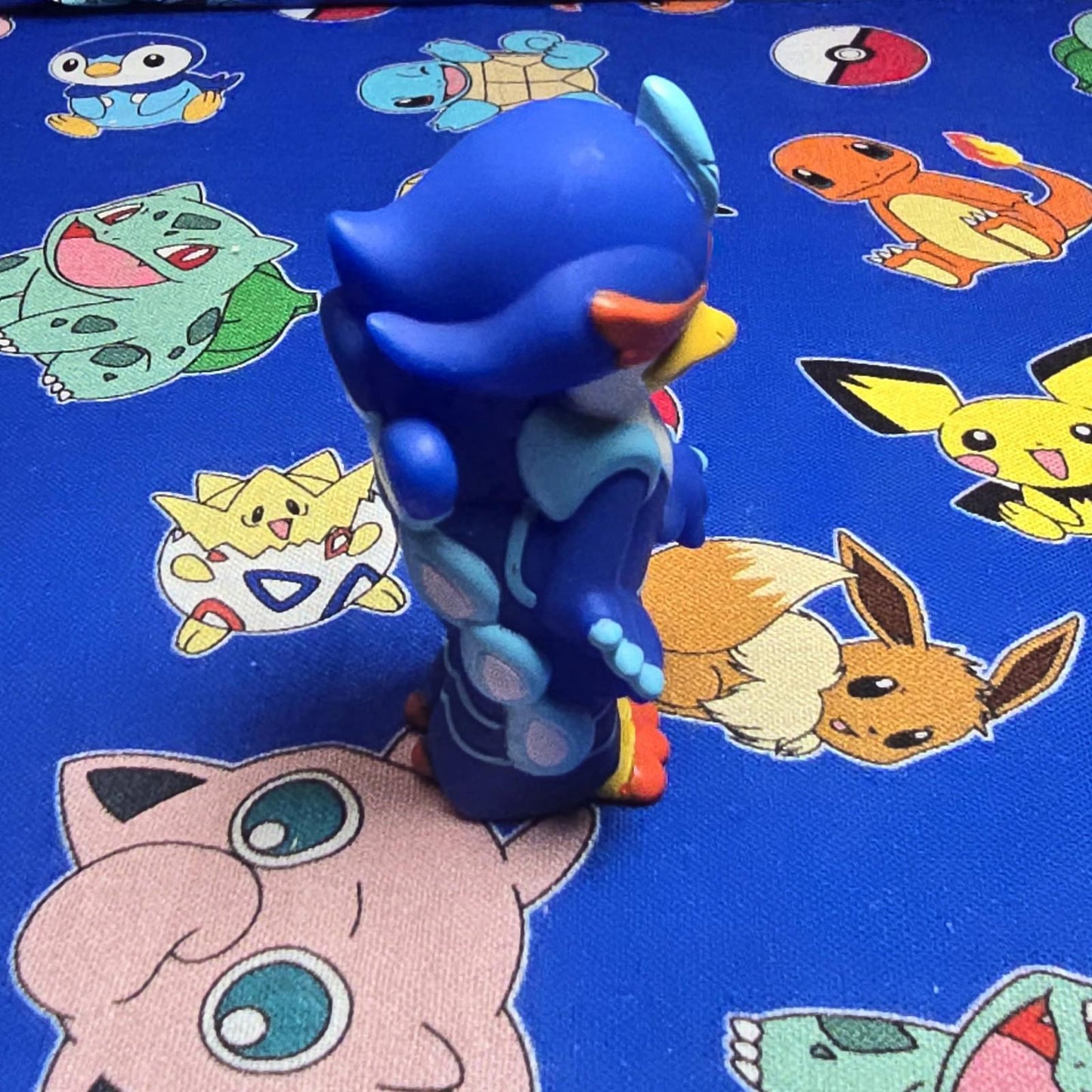 Pokemon Quaqaval Figure Finger Puppet 2024 Nintendo PVC Bandai Japan USA Seller