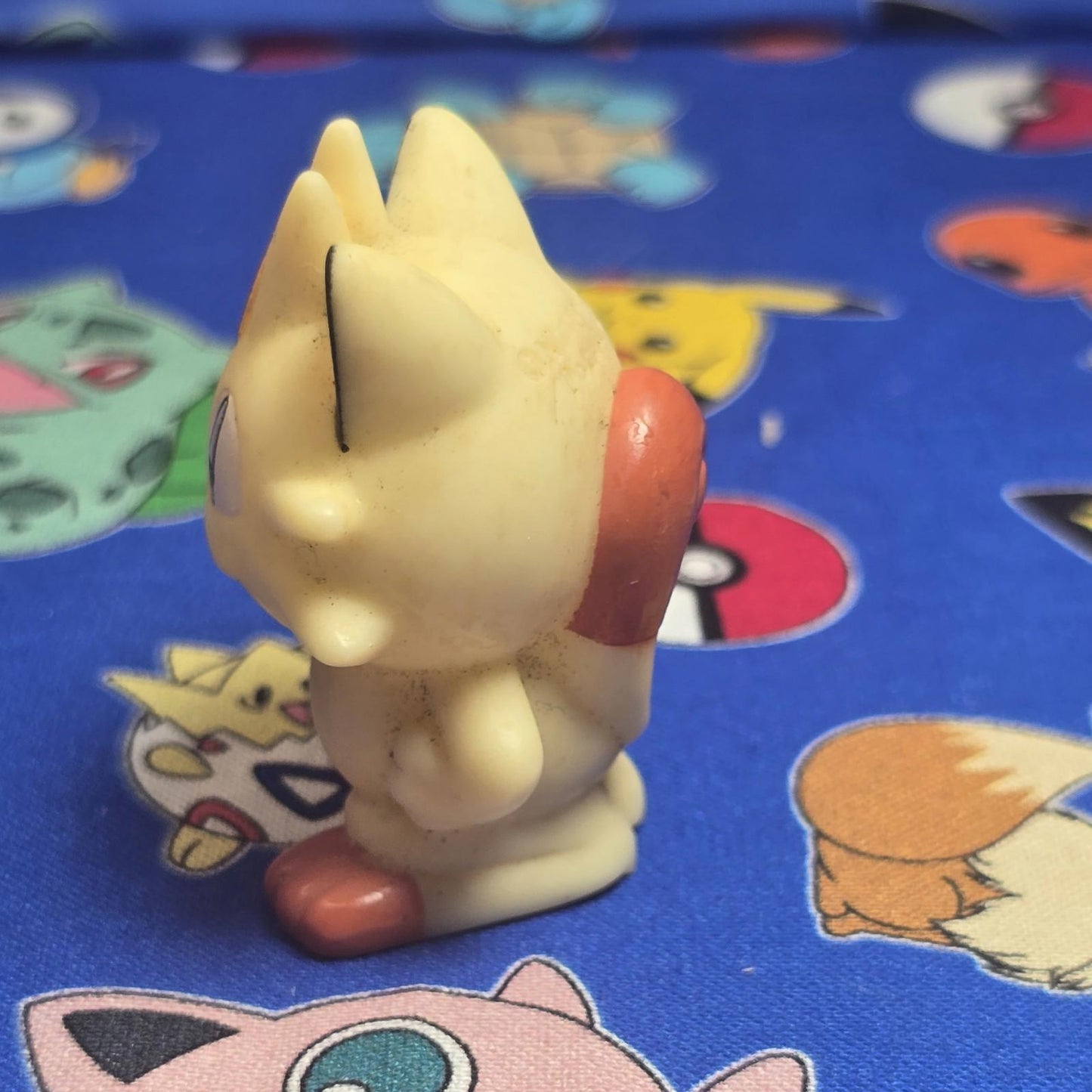 Pokemon Meowth Figure Finger Puppet 2012 Nintendo Bandai PVC Vintage Japan US