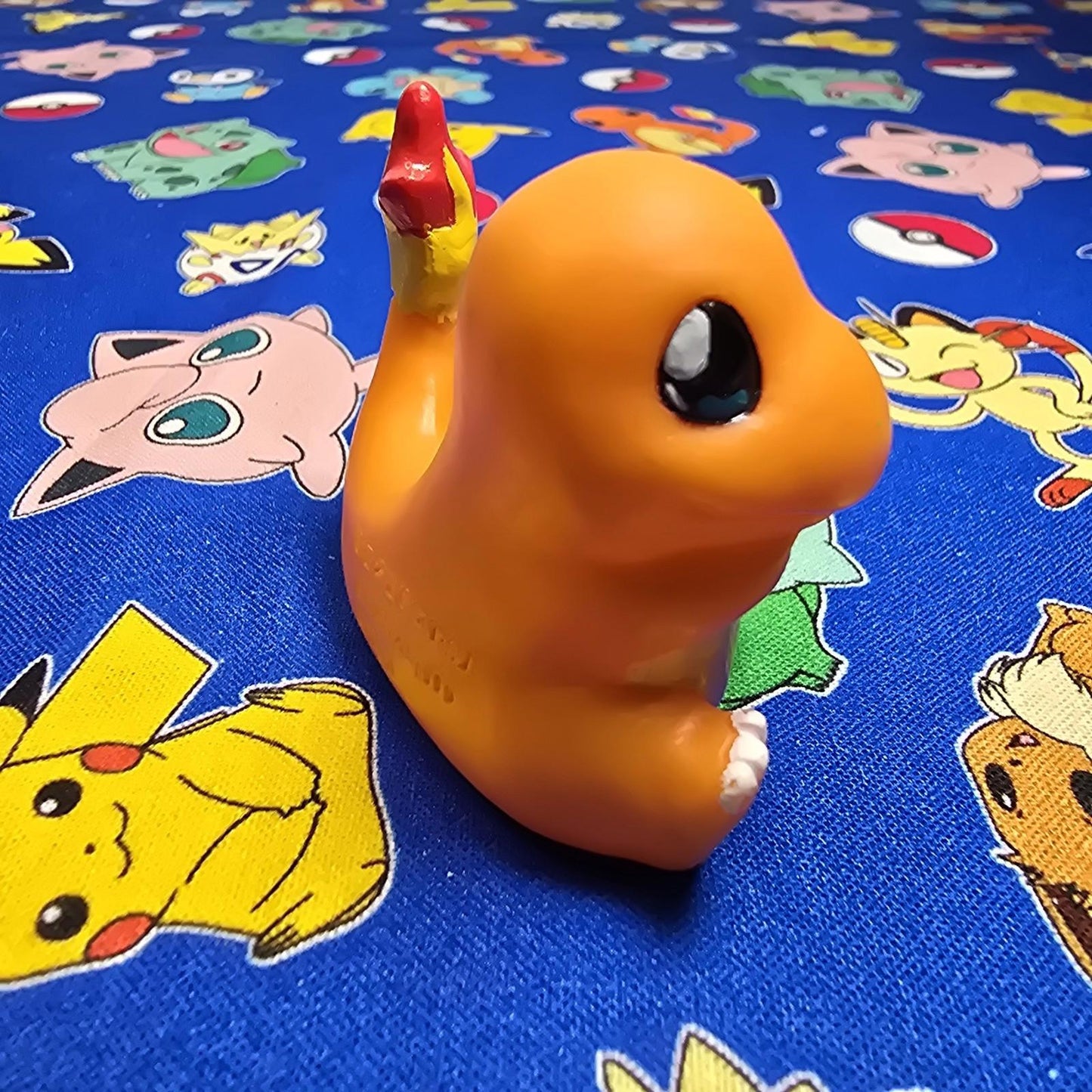Pokemon Charmander Figure Finger Puppet 1999 Nintendo Bandai Vintage Japan USA