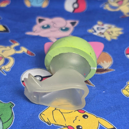 Pokemon Ralts Clear Figure Finger Puppet 2004 Nintendo Bandai Vintage Japan USA
