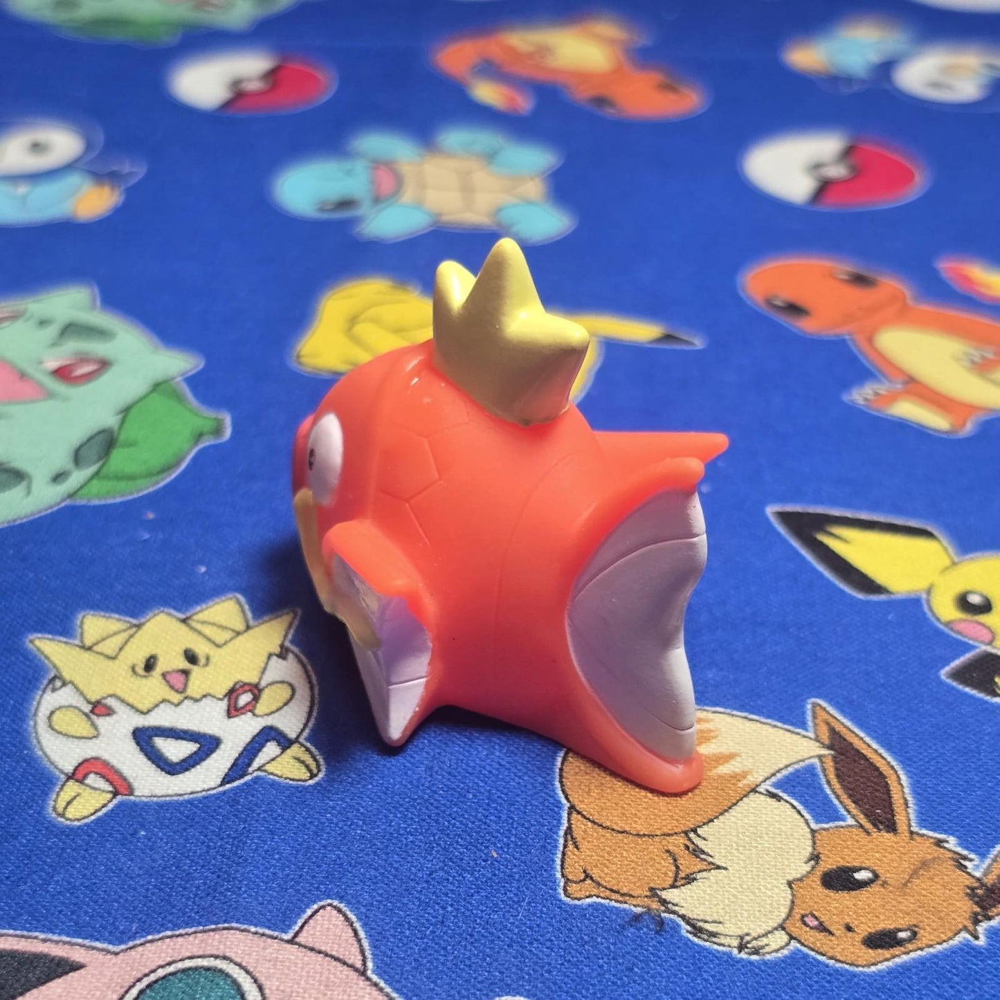 Pokemon Magikarp Figure Finger Puppet 2013 Nintendo Bandai PVC Japan USA Seller