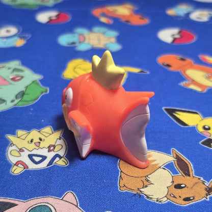 Pokemon Magikarp Figure Finger Puppet 2013 Nintendo Bandai PVC Japan USA Seller