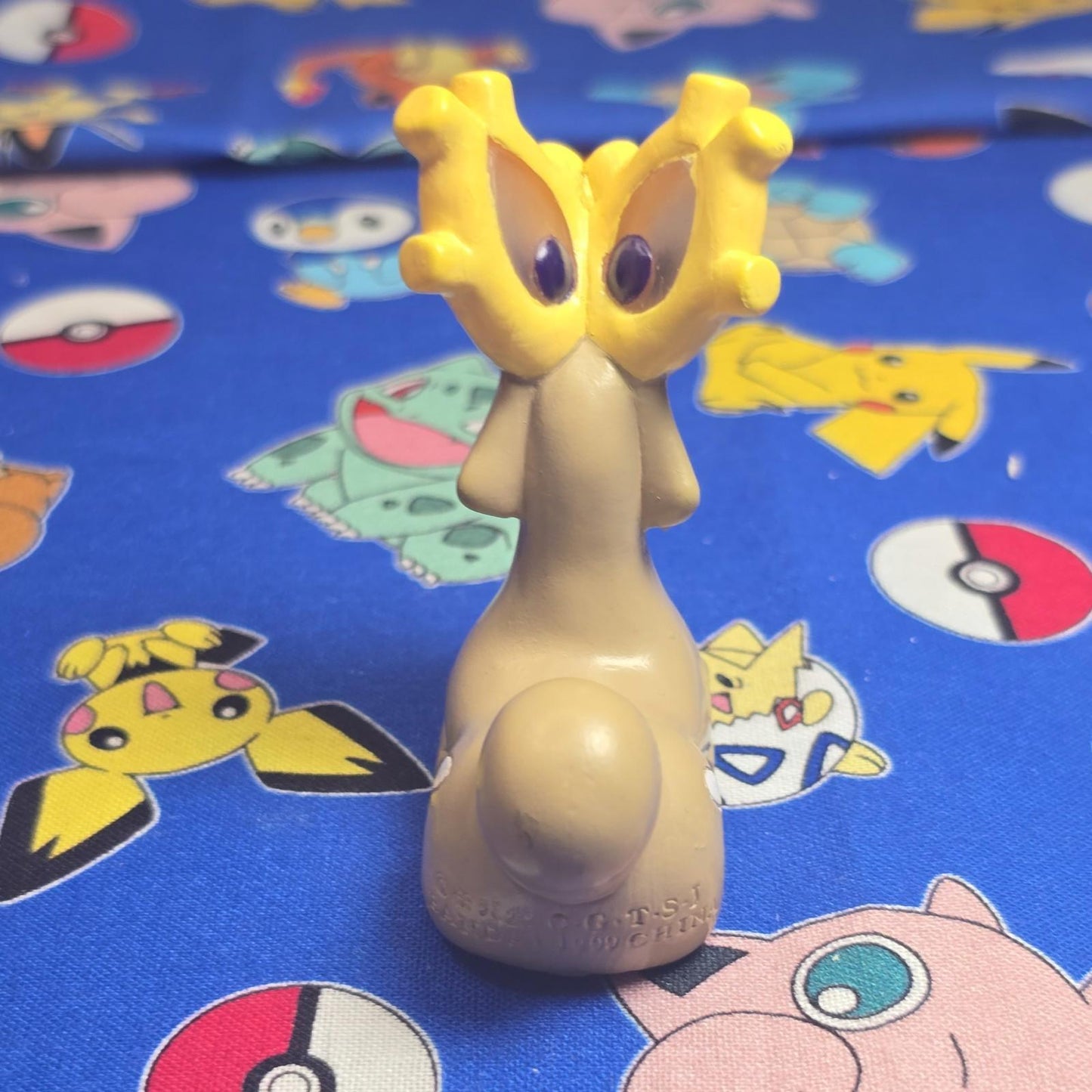 Pokemon Stantler Figure Finger Puppet 1999 Nintendo Bandai PVC Vintage Japan USA